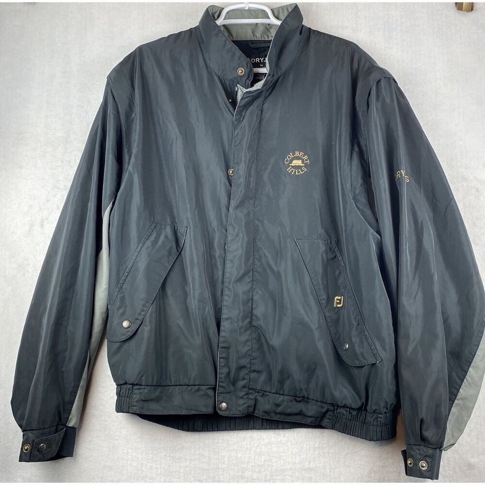 FootJoy DryJoys Jacket Large Golf Convertible to Vest Colbert Hills